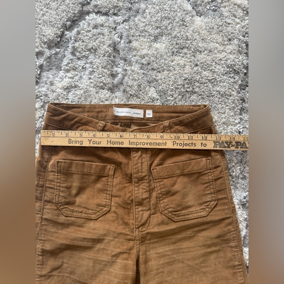 Subdued Palazzo Pants Women’s Size 26 Camel Color, 98% Cotton, Made in Turke - Picture 7 of 11